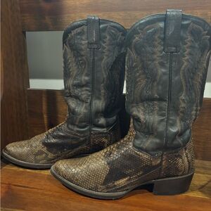 Men's snakeskin Cowboy Boots